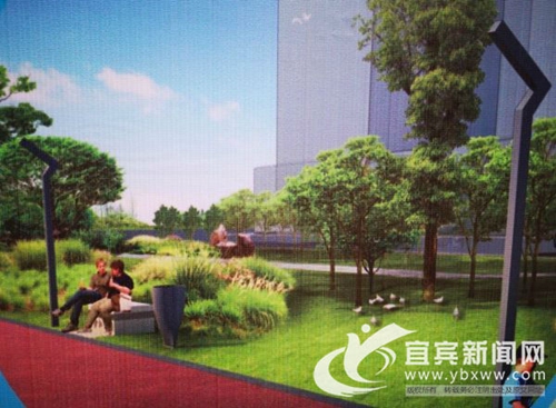 宜宾城区沿江4.3公里滨河公园改造升级(图3)