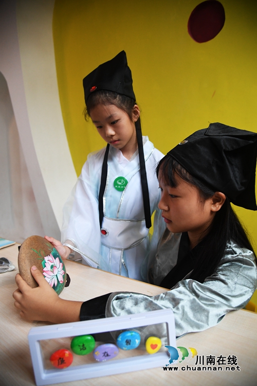 奇石说廉！泸州“廉石文化”搬进非公企业(图8)