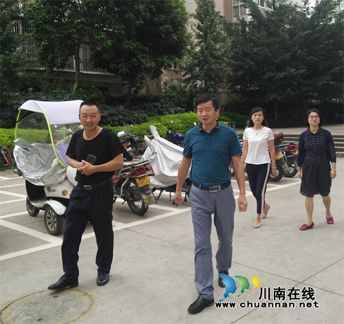 纳溪区领导督导纳溪区病媒生物防制单项考核工作(图1)