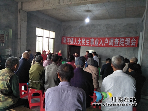 泸县潮河镇人大开展民生事业入户调查工作(图1)