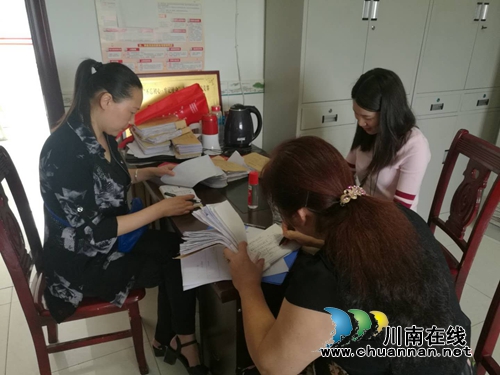 泸县百和镇开展2018年度村级财务审计工作(图2)