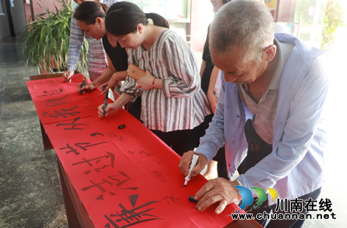 龙马潭区石洞街道：廉洁过节，从我做起(图1)