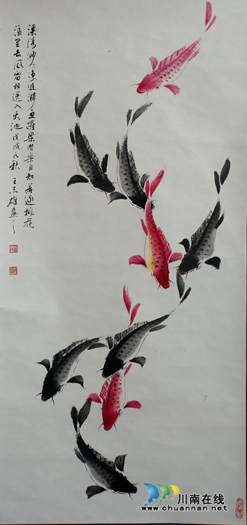 明天，一个泸州厨师将在泸州举办画展！(图8)