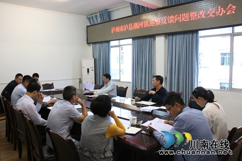 泸县潮河镇召开巡察反馈问题整改交办会(图1) 泸县潮河镇召开巡察反馈问题整改交办会(图1)