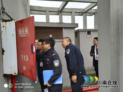 泸州市江阳区张坝街道开展节前消防安全专项检查(图1)