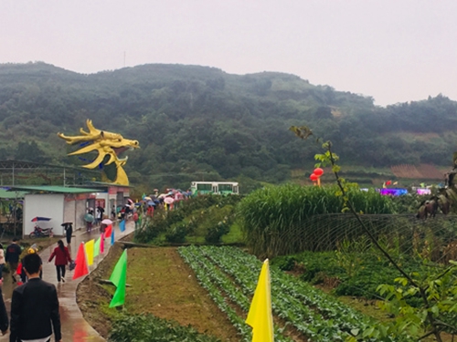 推进乡村振兴&nbsp;内江资中“沱江新画廊”开园(图1)