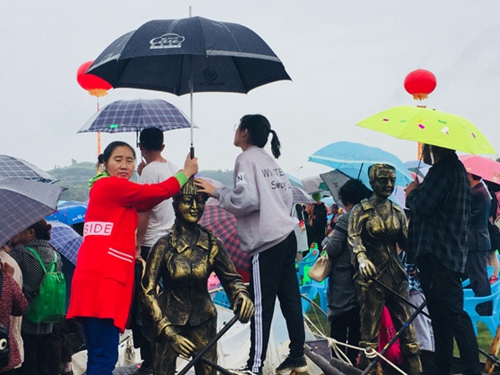 推进乡村振兴&nbsp;内江资中“沱江新画廊”开园(图3)