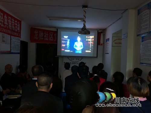 江阳区华阳街道龙驰社区开展“国庆勿忘祭先烈”主题的固定党日活动暨党组织生活会(图2)