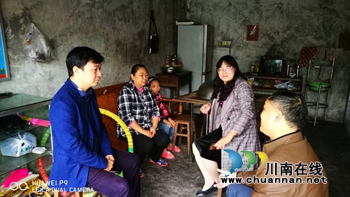 纳溪区天仙镇学校开展“千师进万家”活动(图1)