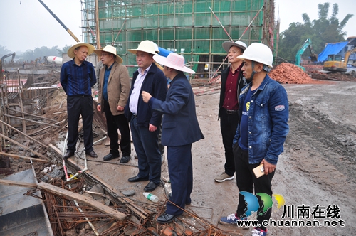 泸州市农业局调研泸县畜禽粪污资源化利用项目建设推进情况(图1)