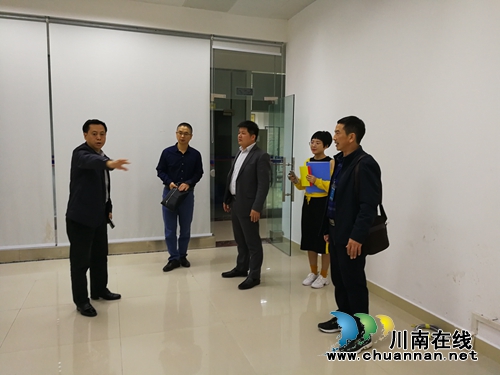 合江县领导陈文到临港工业园区调研基层党建工作(图1)