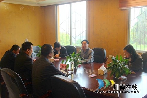 纳溪区政协到棉花坡镇调研倒流河河长制工作(图1)