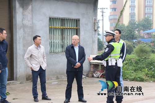 张文杰到泸县潮河镇督查安全、环保及项目建设工作(图2)