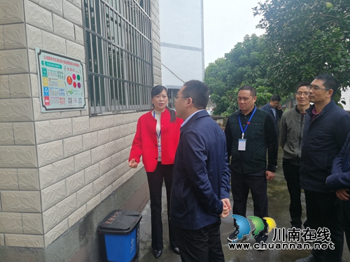 张学彬率队调研泸县云龙镇垃圾分类工作(图2)