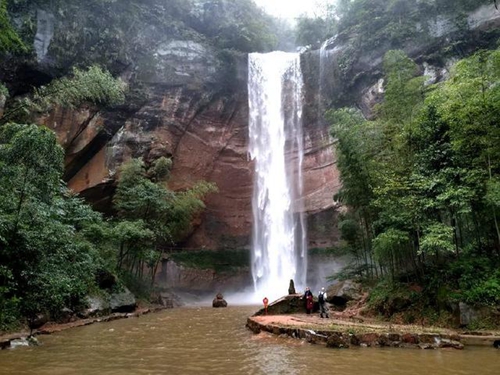 重阳登高赤水戈千崖，体验步步惊心7D玻璃桥(图11)
