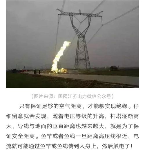 提醒!钓鱼千万远离高压线,莫拿生命开玩笑(图5) 提醒!钓鱼千万远离高压线,莫拿生命开玩笑(图5)
