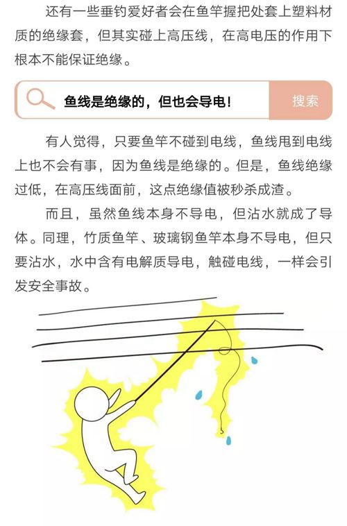 提醒!钓鱼千万远离高压线,莫拿生命开玩笑(图4) 提醒!钓鱼千万远离高压线,莫拿生命开玩笑(图4)