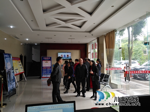 泸县接受全省法律援助交叉检查(图2)