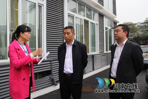 薛学深李盛春到泸县云龙督查综合治理中心工作开展情况(图2)