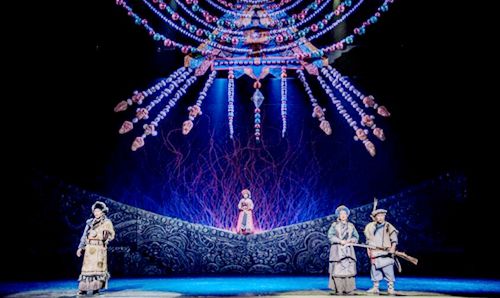 阿坝大型音乐剧《博巴森根·辫子魂》宜宾首演(图1)