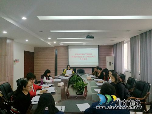 江阳区华阳街道学习传达四川省妇联第十三次代表大会会议精神(图1)