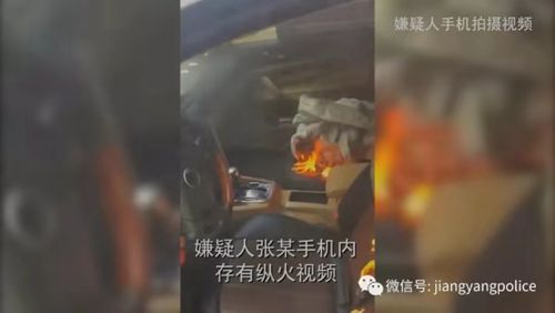 泸州男点燃前妻名下轿车&nbsp;拍下纵火视频成证据(图1)