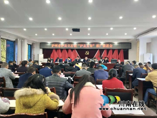 泸县立石镇召开“泸县发布”微信公众号推广工作推进会(图1)