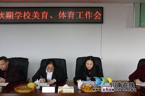 龙马潭区召开2018年秋期体育、美育工作总结会(图6)