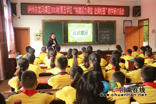 龙马潭区第五学区开展《道德与法治》教学研讨活动(图1)