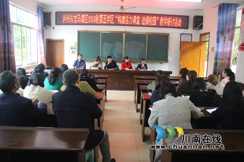 龙马潭区第五学区开展《道德与法治》教学研讨活动(图3)