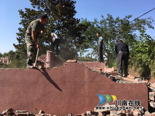 泸县云龙镇扎实推进非法寺庙专项整治工作(图1)