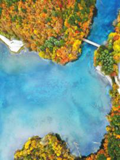 九寨沟景区灾后重建&nbsp;生态“补妆”&nbsp;九寨归来(图1)