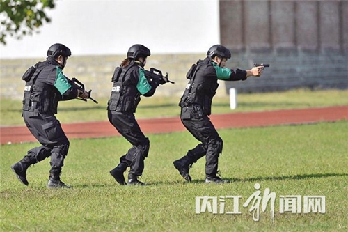 90名川渝森林公安赴内江联合“处突”(图3)