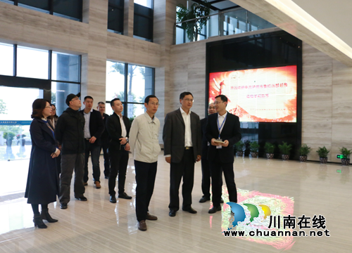 韩俊平到泸州国家高新区调研指导工作(图2)