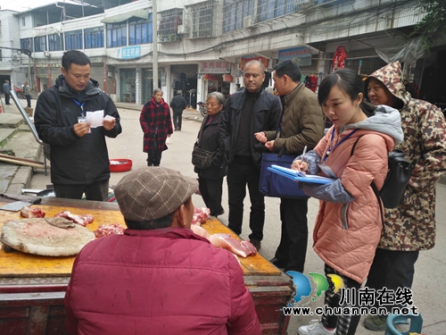 泸县太伏镇开展猪肉市场专项检查(图3) 泸县太伏镇开展猪肉市场专项检查(图3)