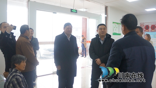 李盛春率队到泸县立石镇督导近期重点工作(图1)