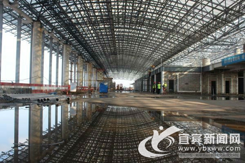 宜宾新建机场明年7月投入运行&nbsp;建设进展顺利(图1)