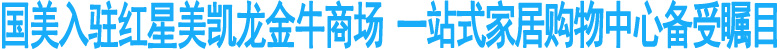国美入驻红星美凯龙金牛商场&nbsp;大型家居购物中心
