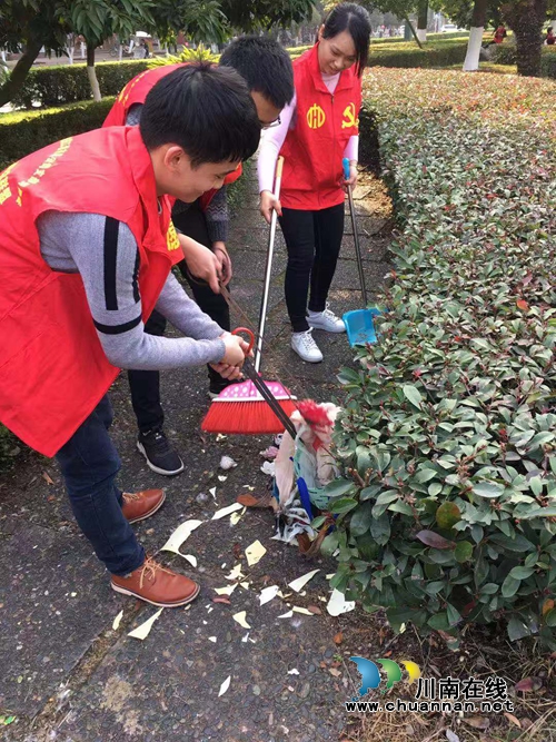 创建文明城市&nbsp;泸县“三兄弟”在行动(图7)