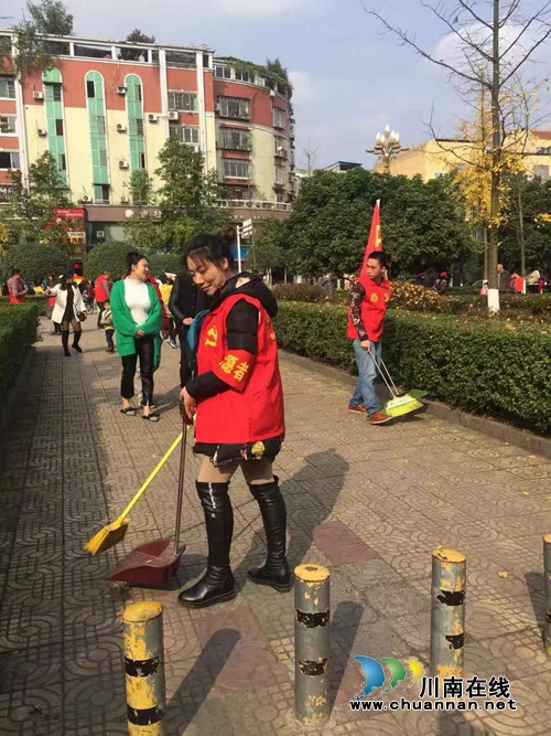 创建文明城市&nbsp;泸县“三兄弟”在行动(图8)