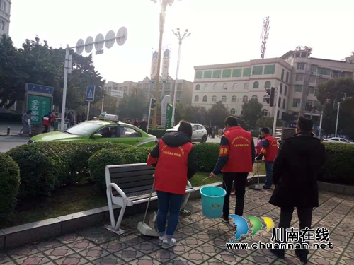 创建文明城市&nbsp;泸县“三兄弟”在行动(图15)