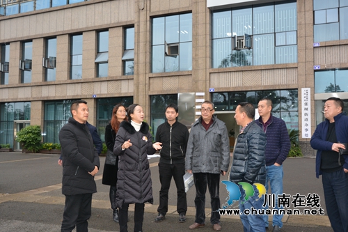 江阳区人大常委会张敏莅临张坝街道进行调研(图1)