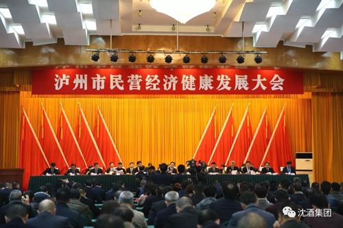 沈酒董事长沈鸿林荣获泸州市优秀民营企业家(图1)