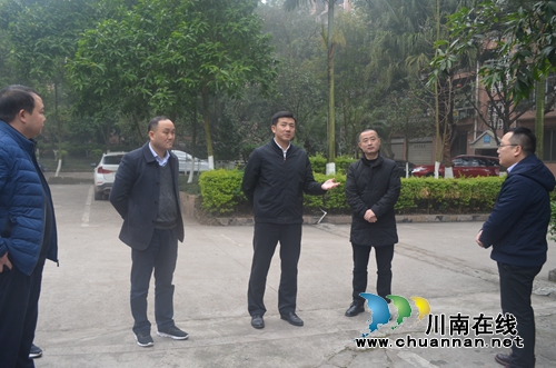 肖刚到泸县玉蟾街道督导创文工作(图2)