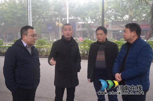 泸县玉蟾街道开展创文工作督导(图1)