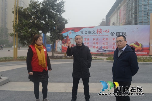 泸县玉蟾街道督查社区党群服务中心建设工作(图1)