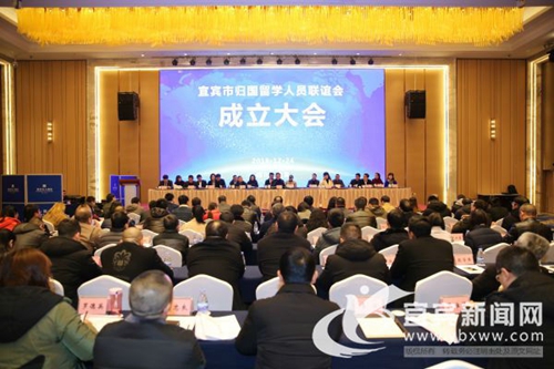 宜宾市归国留学人员联谊会正式成立(图1)