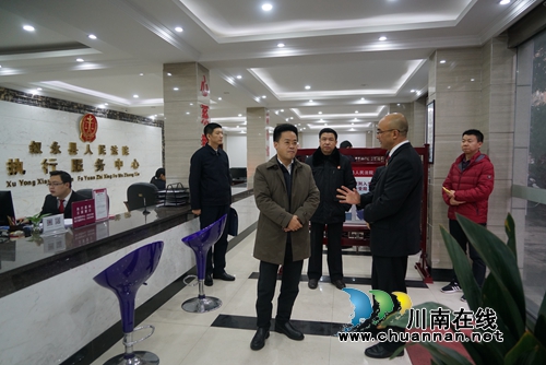 四川省法院执行局长赵勇调研指导泸州法院工作(图9)