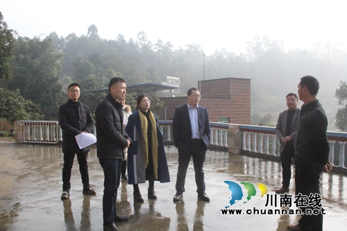 张学彬张胜春到泸县海潮镇督导脱贫攻坚工作(图1)