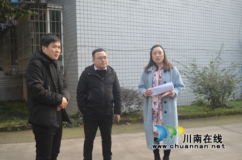 泸县玉蟾街道开展创文推进情况调研(图1)